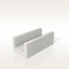 Ytong white block u element