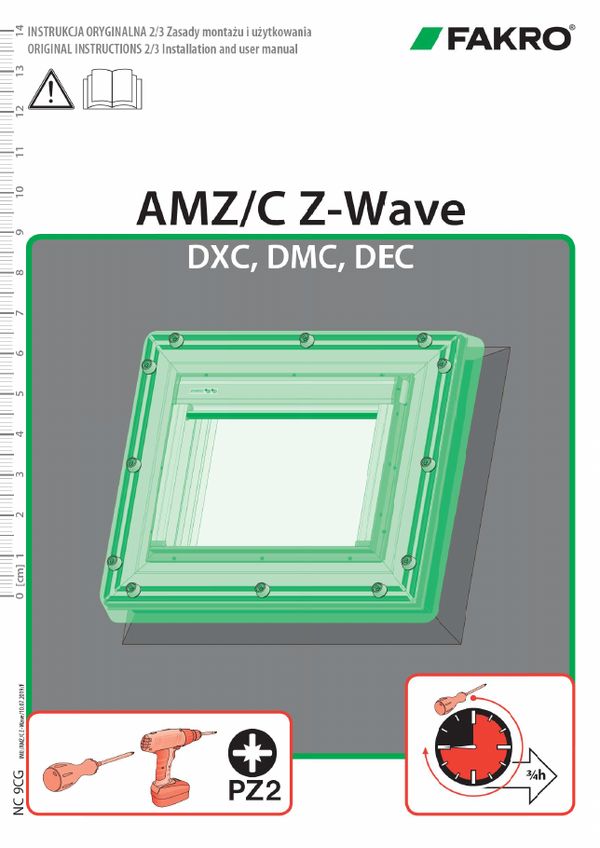 Installation instructions: AMZ/C Z-Wave (MULTI)