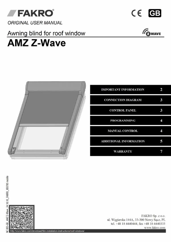 User manual: AMZ Z-Wave (EN)