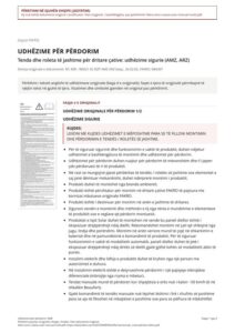 Udhëzime për përdorim: AMZ (SQ)