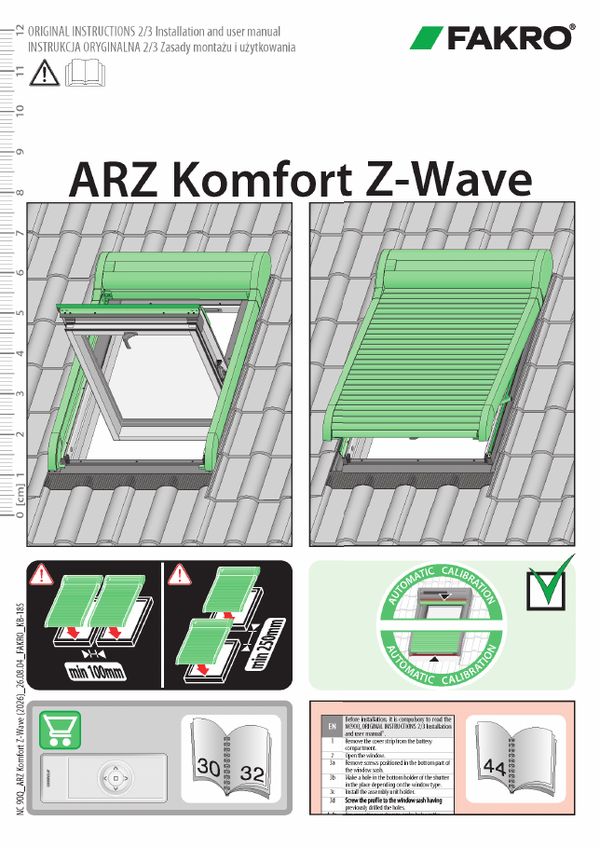 Installation instructions: ARZ Komfort Z-Wave (MULTI)