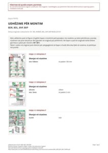 Udhëzime për montim: BDR, BDL, BVP, BXP (SQ)
