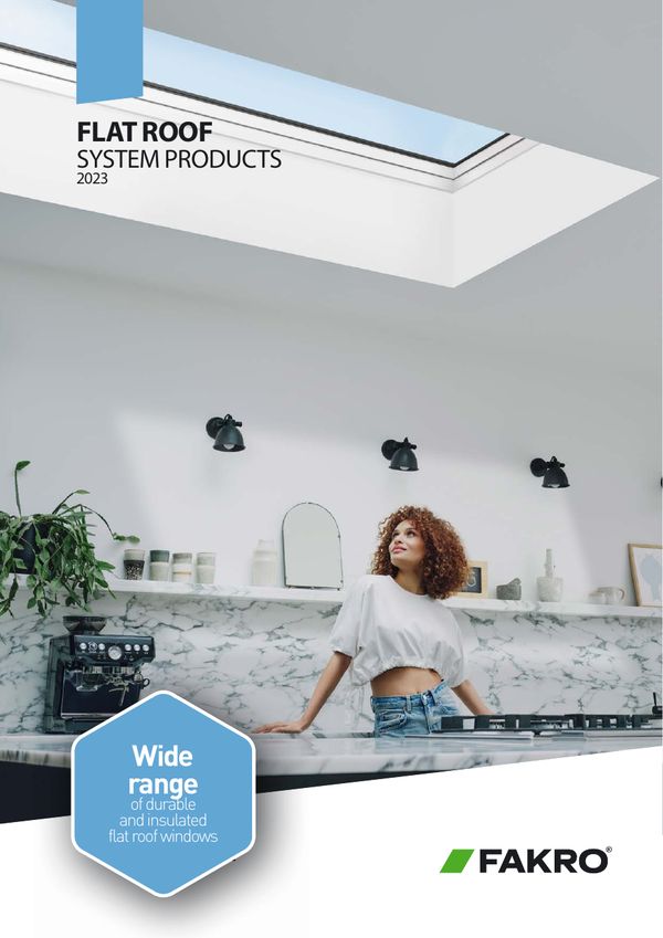 FAKRO flat roof windows catalogue (EN)