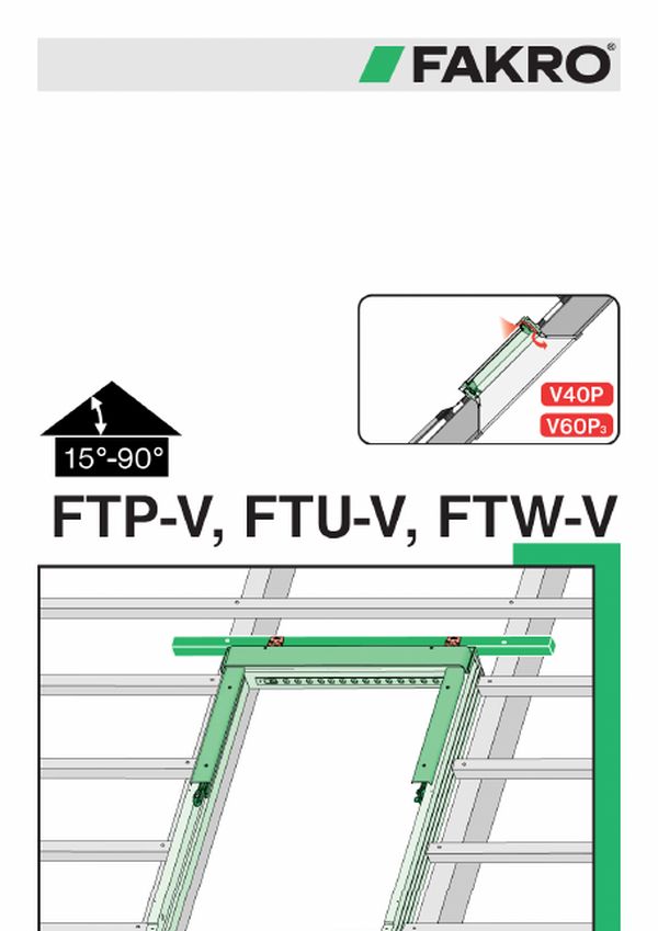 Installation instructions: FTP-V, FTU-V, FTW-V (MULTI)
