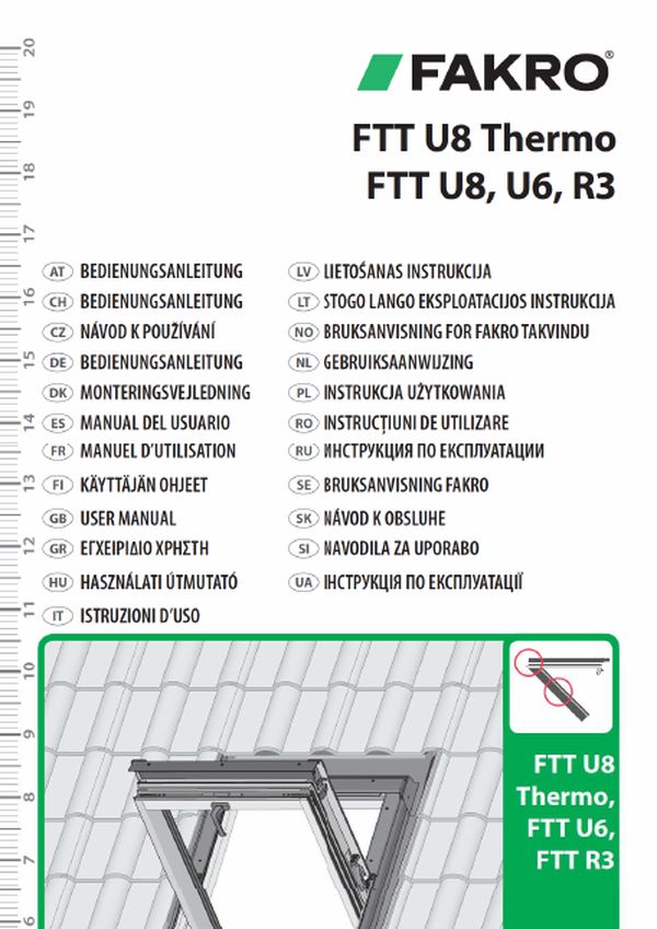 User manual: FTT U8 Thermo (MULTI)