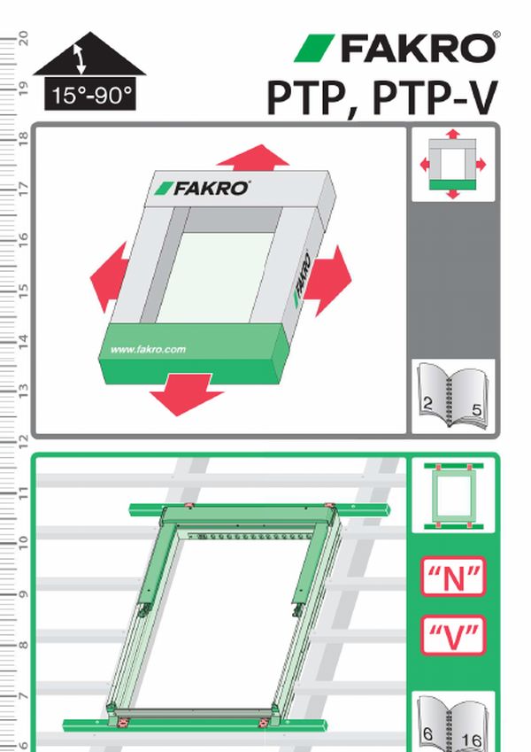 Installation instructions: PTP, PTP-V (MULTI)